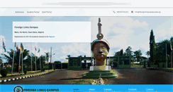 Desktop Screenshot of foreignlinkscampus.edu.ng